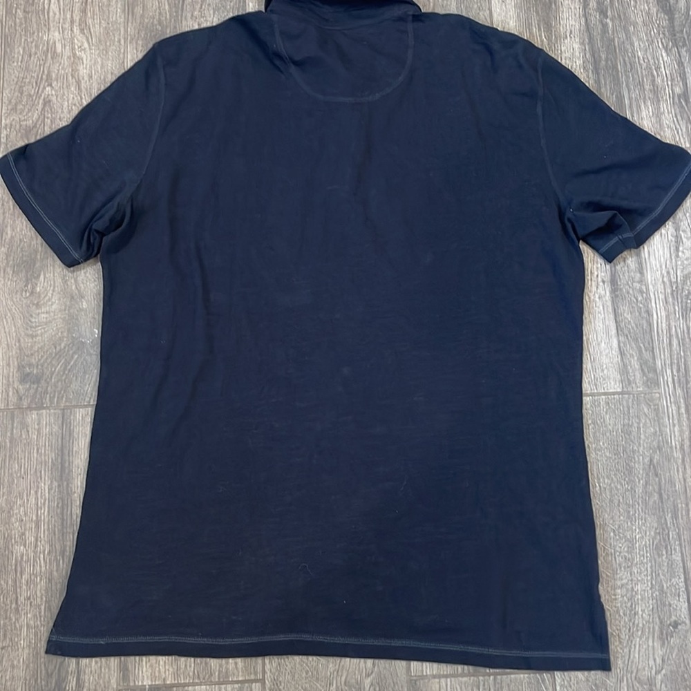 NWT Mens Minerals Clothing Co Black Coton Polo Short Sleeve Shirt - Picture 4 of 4